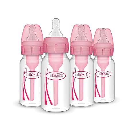 Natural Flow Anti-Colic Options+ Narrow Baby Bottle