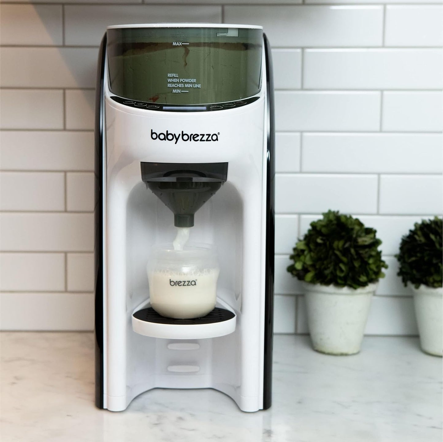 Baby Formula Dispenser Machine – New & Improved, Automatically Mixes Warm Formula Bottles Instantly with Automatic Powder Blending 🍼⚡
