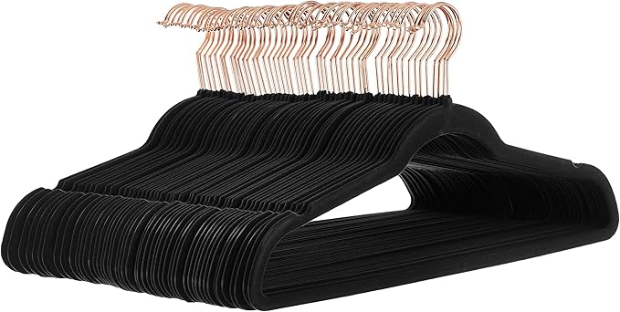 Velvet, Non-Slip Suit Clothes Hangers Pack of 20