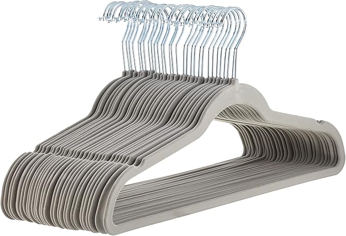 Velvet, Non-Slip Suit Clothes Hangers Pack of 20