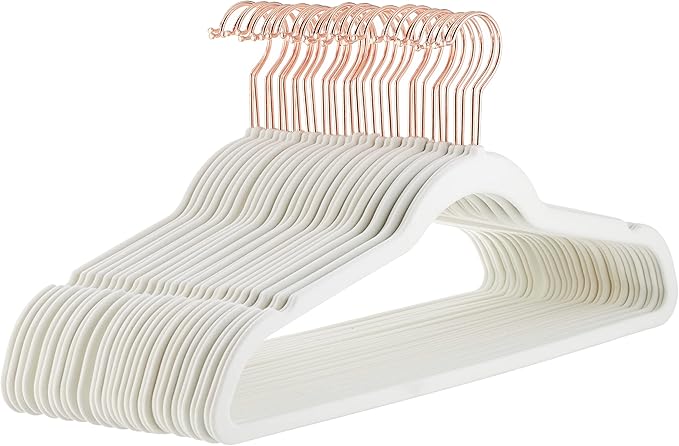 Velvet, Non-Slip Suit Clothes Hangers Pack of 20