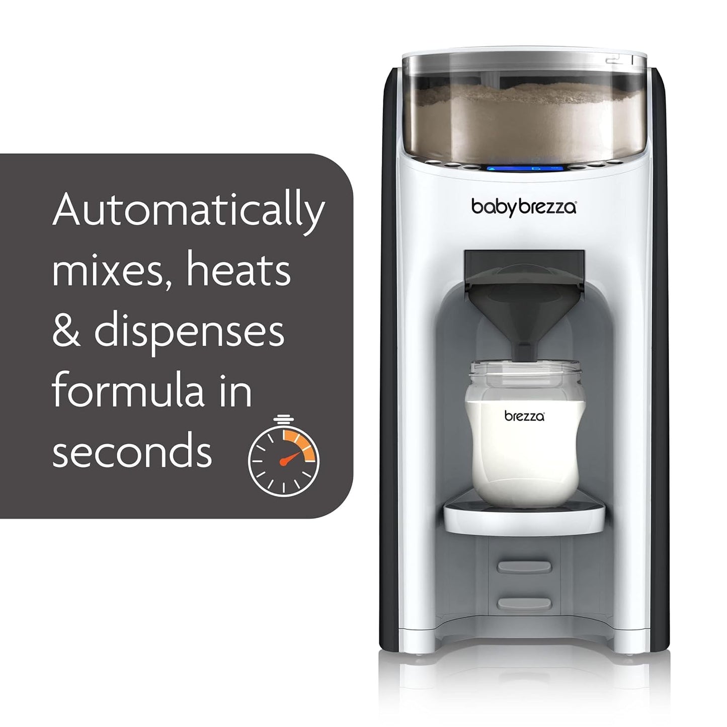 Baby Formula Dispenser Machine – New & Improved, Automatically Mixes Warm Formula Bottles Instantly with Automatic Powder Blending 🍼⚡