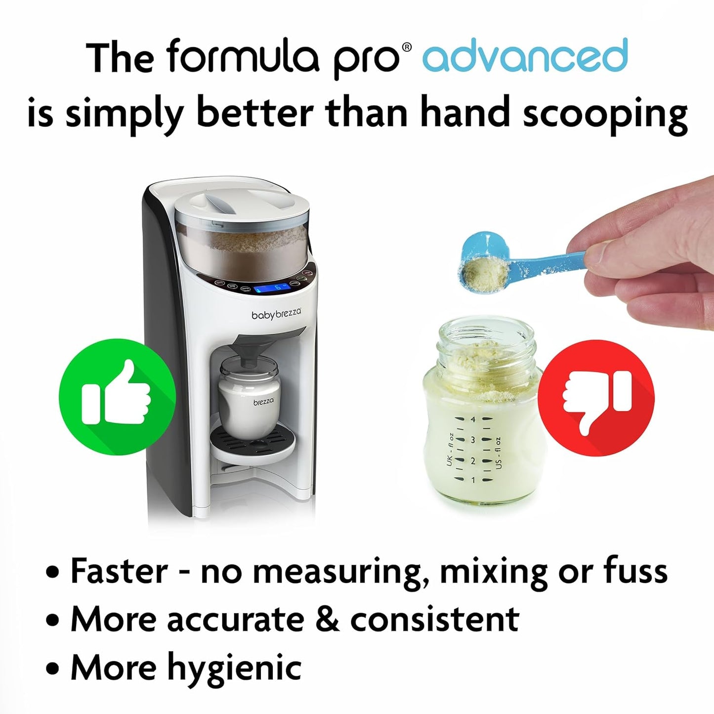 Baby Formula Dispenser Machine – New & Improved, Automatically Mixes Warm Formula Bottles Instantly with Automatic Powder Blending 🍼⚡