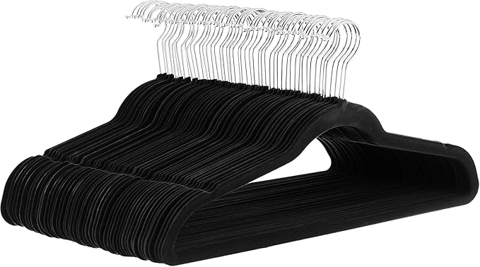 Velvet, Non-Slip Suit Clothes Hangers Pack of 20