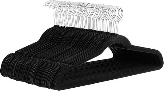 Velvet, Non-Slip Suit Clothes Hangers Pack of 20